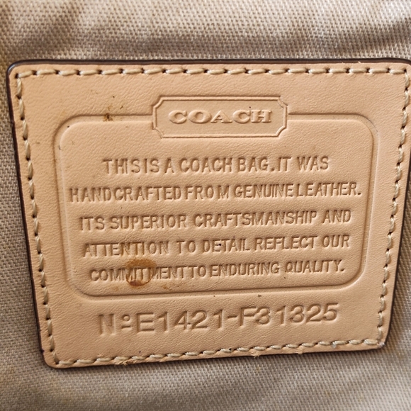 Coach Colorblock Tote - Picture 5 of 6